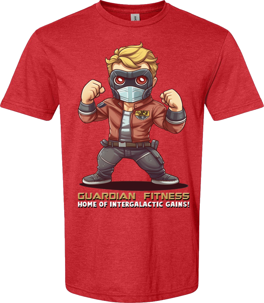 GUARDIANS OF THE GALAXY STAR-LORD GYM SHIRTS AND HOODIES
