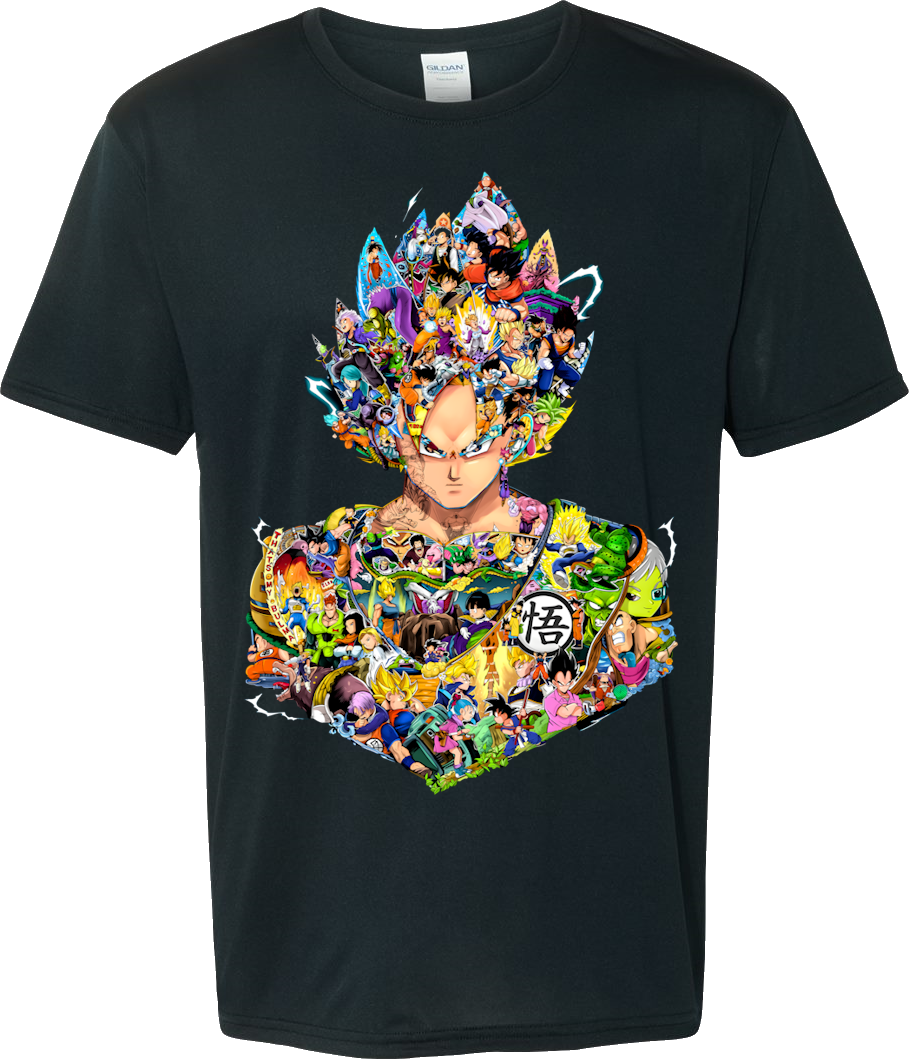 DBZ INSPIRED GOKU MULTI SHIRTS AND HOODIES