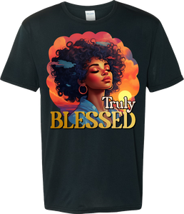 TRULY BLESSED Black Woman, Religious, She is Strong, Powerful Woman, God, Afro Queen