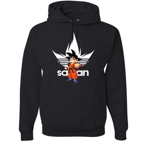Goku Saiyan Adidas Shirt - Kid Goku