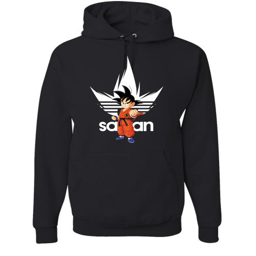 Goku Saiyan Adidas Shirt - Kid Goku