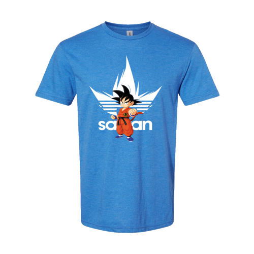 Goku Saiyan Adidas Shirt - Kid Goku