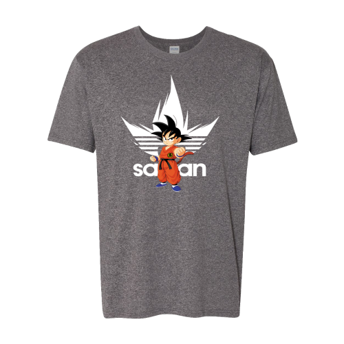 Goku Saiyan Adidas Shirt - Kid Goku