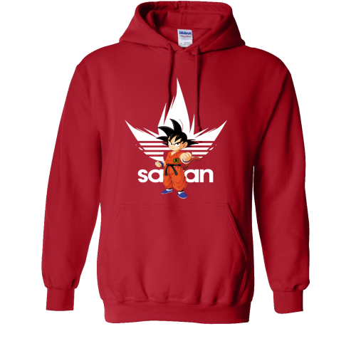 Goku Saiyan Adidas Shirt - Kid Goku