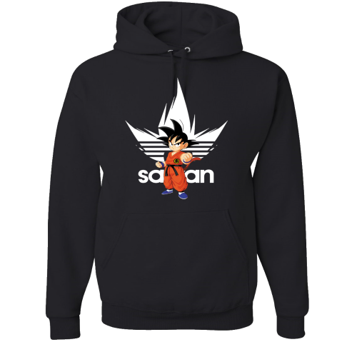 Goku Saiyan Adidas Shirt - Kid Goku