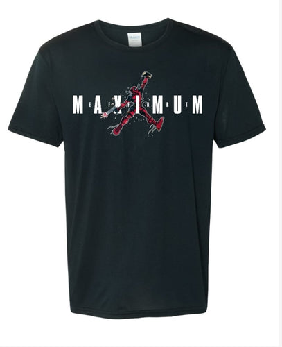 NEW DEADPOOL JUMPMAN MAXIMUM EFFORT SHIRT