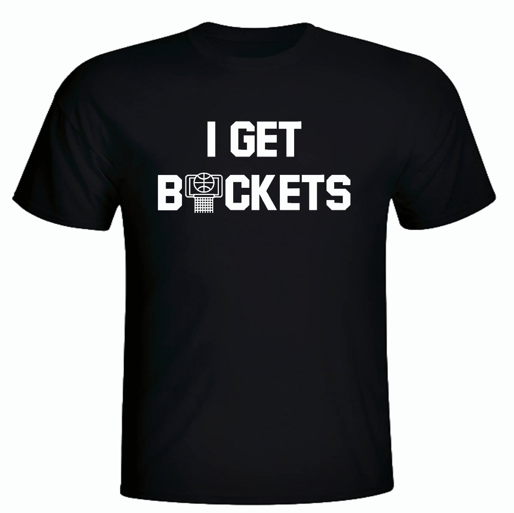 I GET BUCKETS T-SHIRT -YOUTH SIZE All Colors