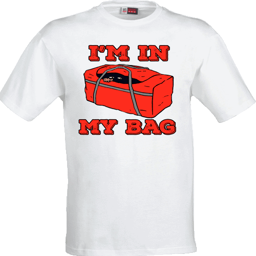 I'm In My Bag White Short