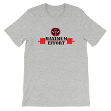 Load image into Gallery viewer, DEADPOOL  MAXIMUM EFFORT WORKOUT T-SHIRT