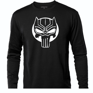 THE BLACK PANTHER/PUNISHER LONG SLEEVE TEE