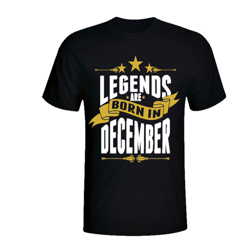 Legends are Born in December