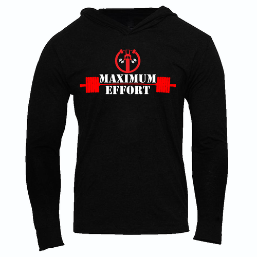 DEADPOOL  MAXIMUM EFFORT SLIM FIT PERFORMANCE WORKOUT HOODIE