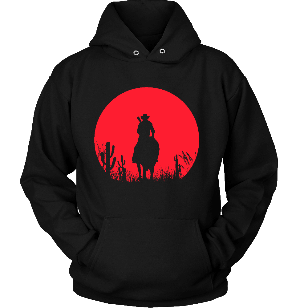 Red dead hot sale redemption hoodie